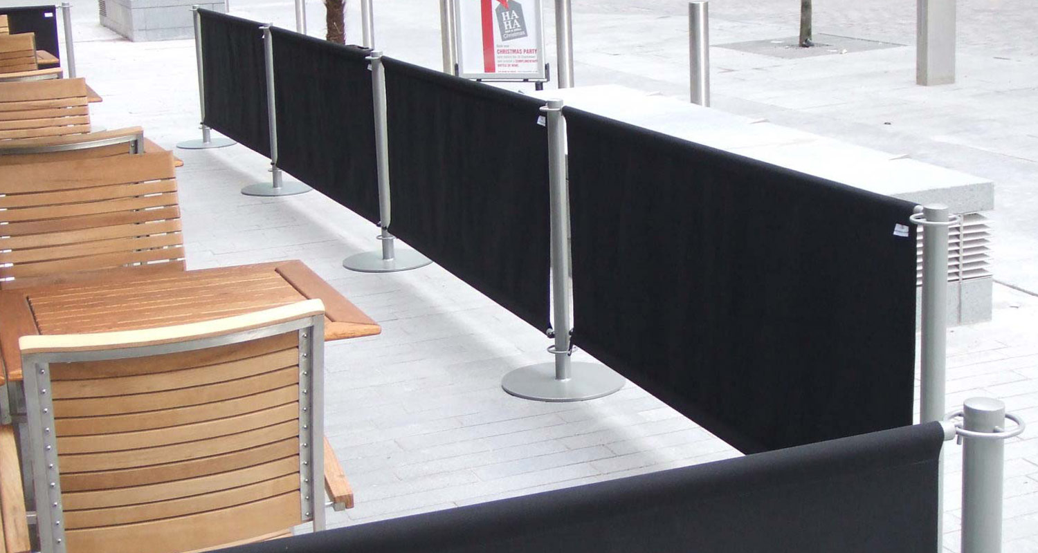 cafe barriers