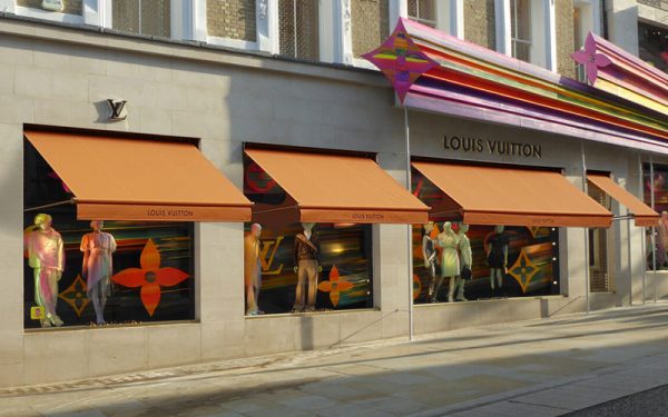 Commercial Awnings by Deans for Louis Vuitton
