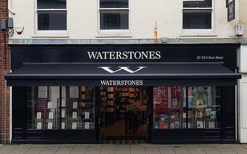 Shop Awnings by Deans for Waterstones