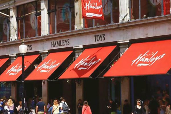 Shop Awnings by Deans for Hamleys