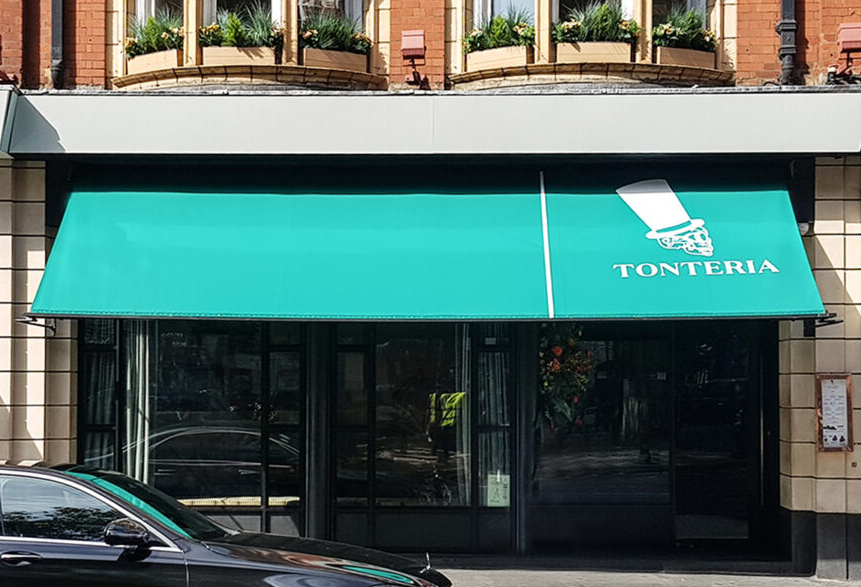 Hotel awnings