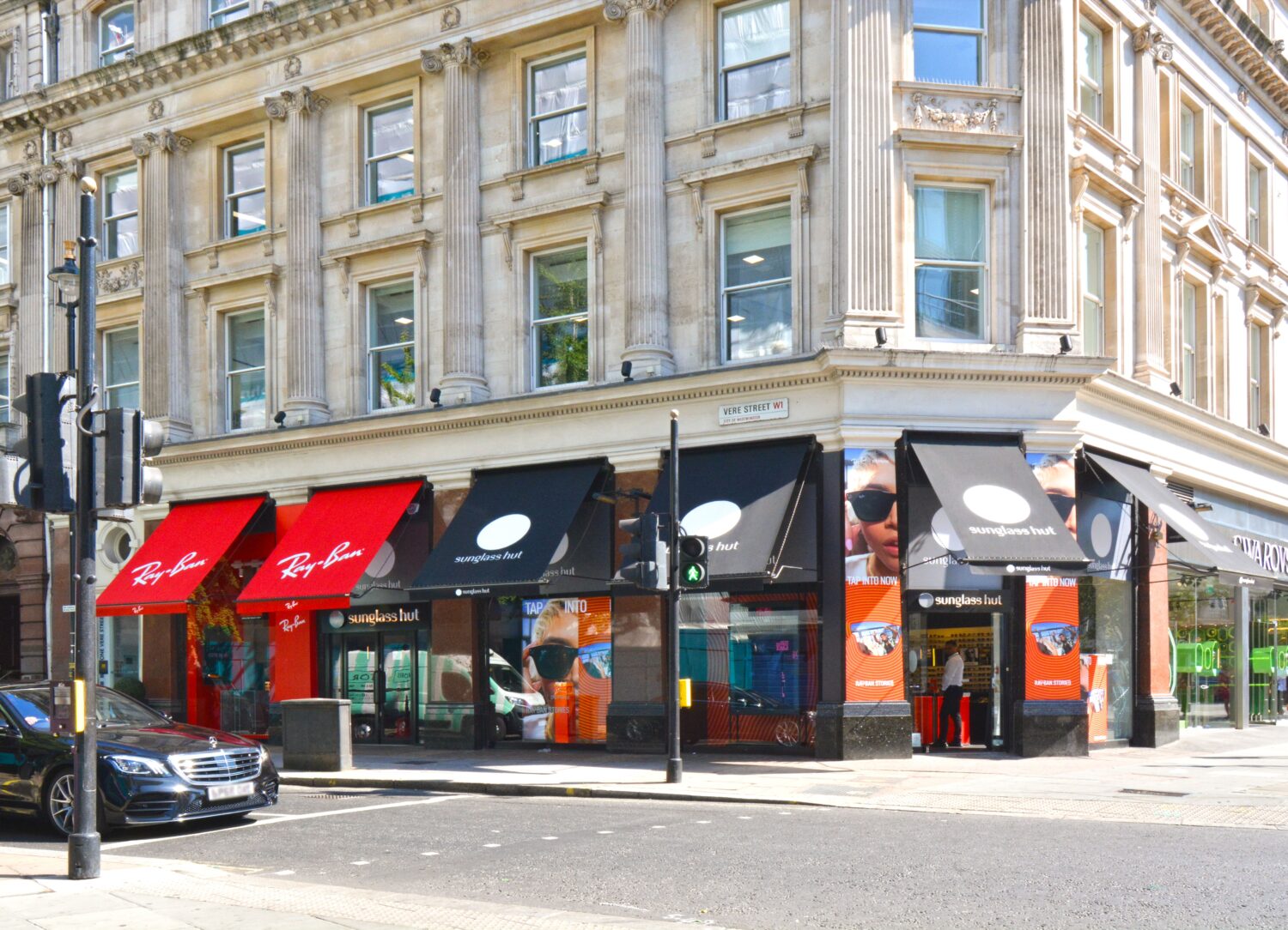 Branded awnings