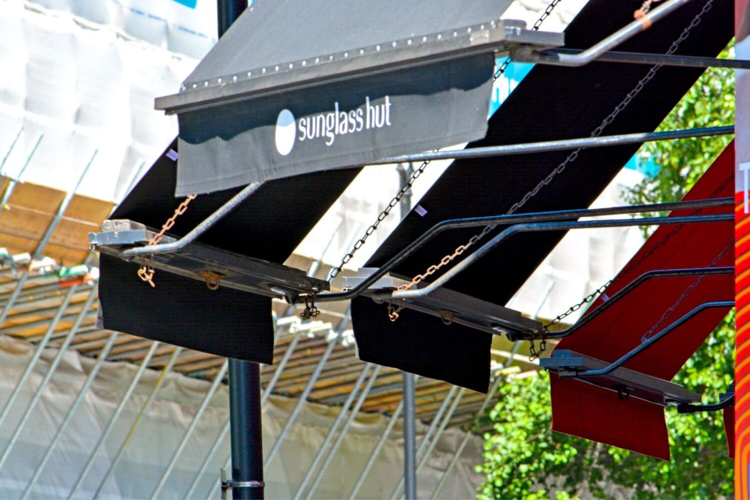 Branded awnings