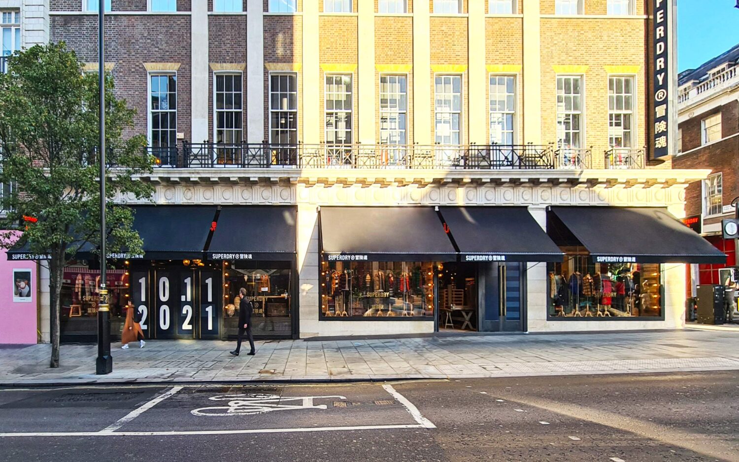 Awnings for Superdry Store