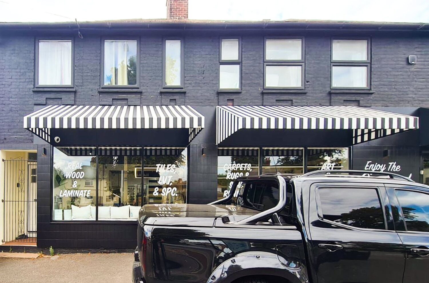What Is Ribbed Signage Signage Solutions - RIB® Wedge Canopies for Oxford store