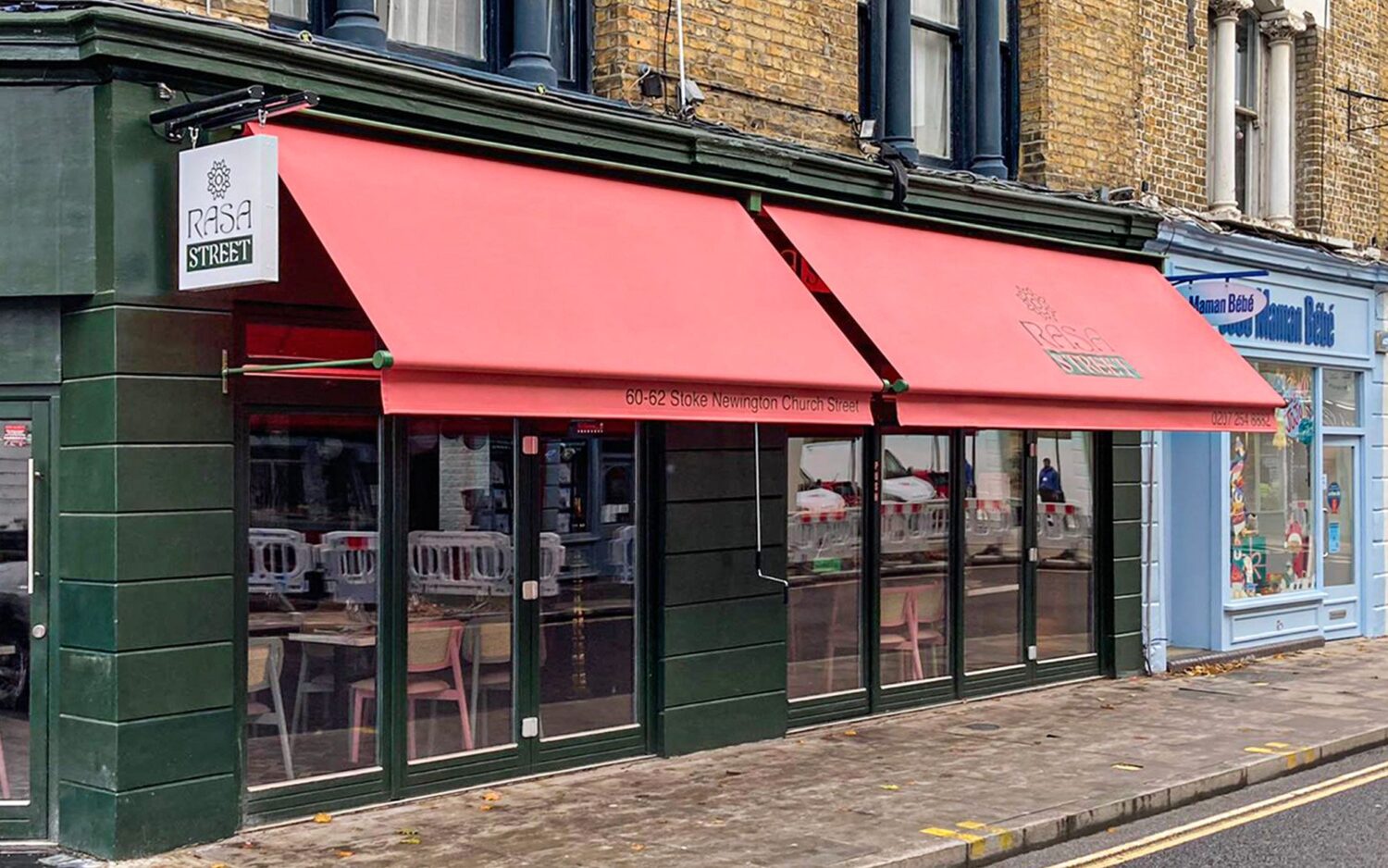 Greenwich traditional awnings