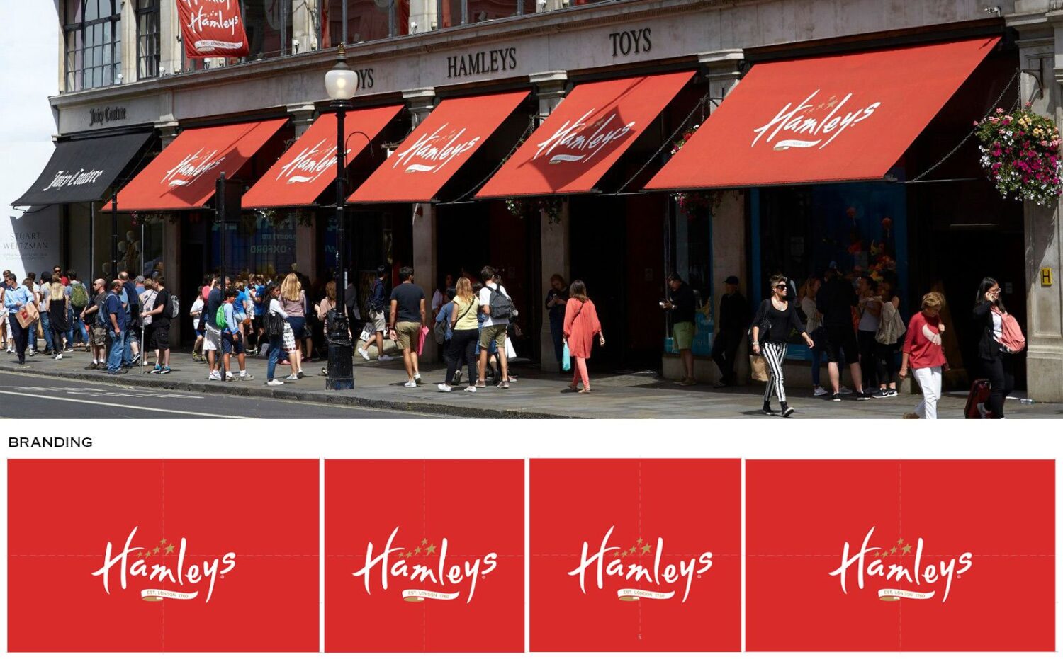 Awning Branding and Proofing