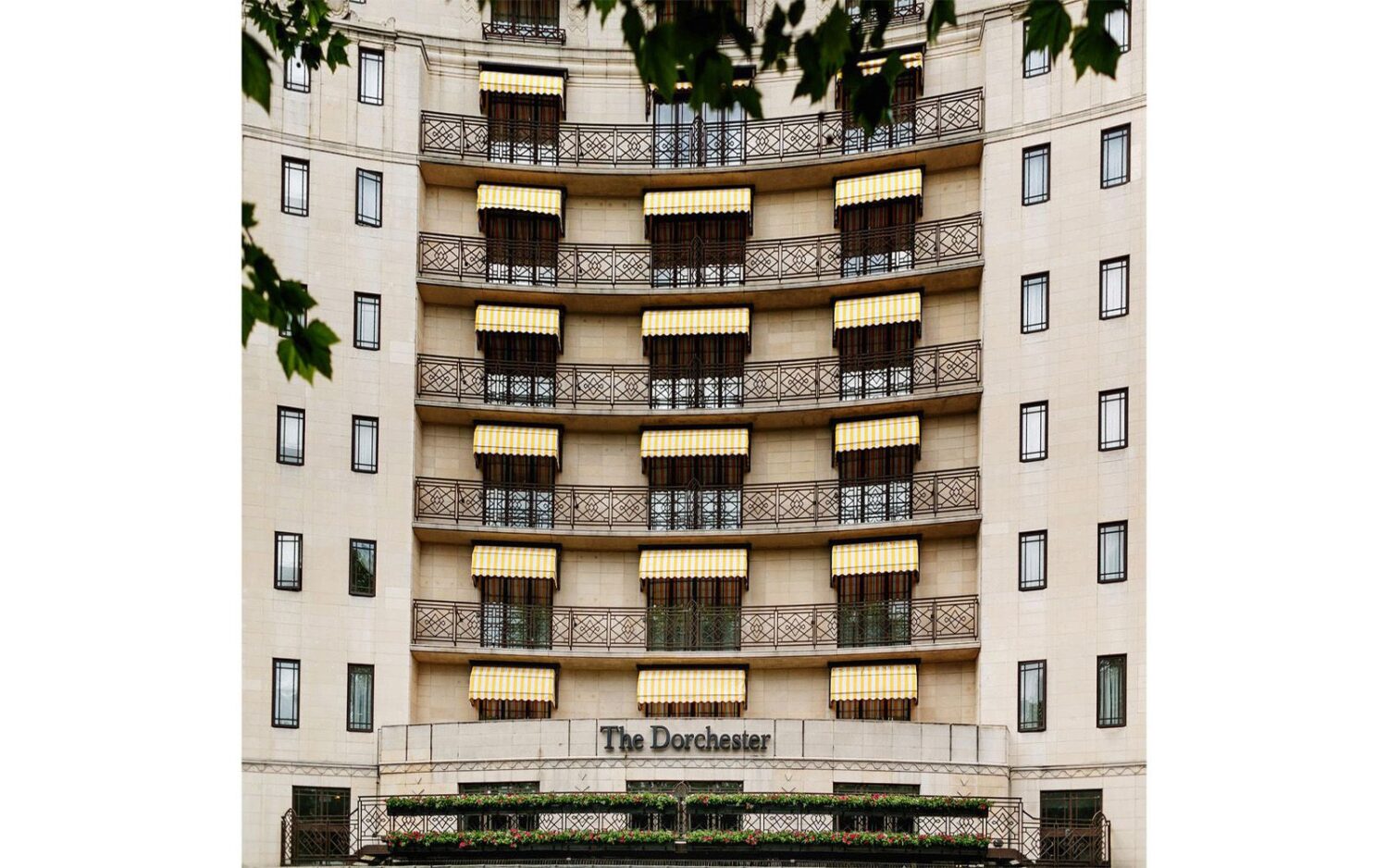 Awnings for hotels