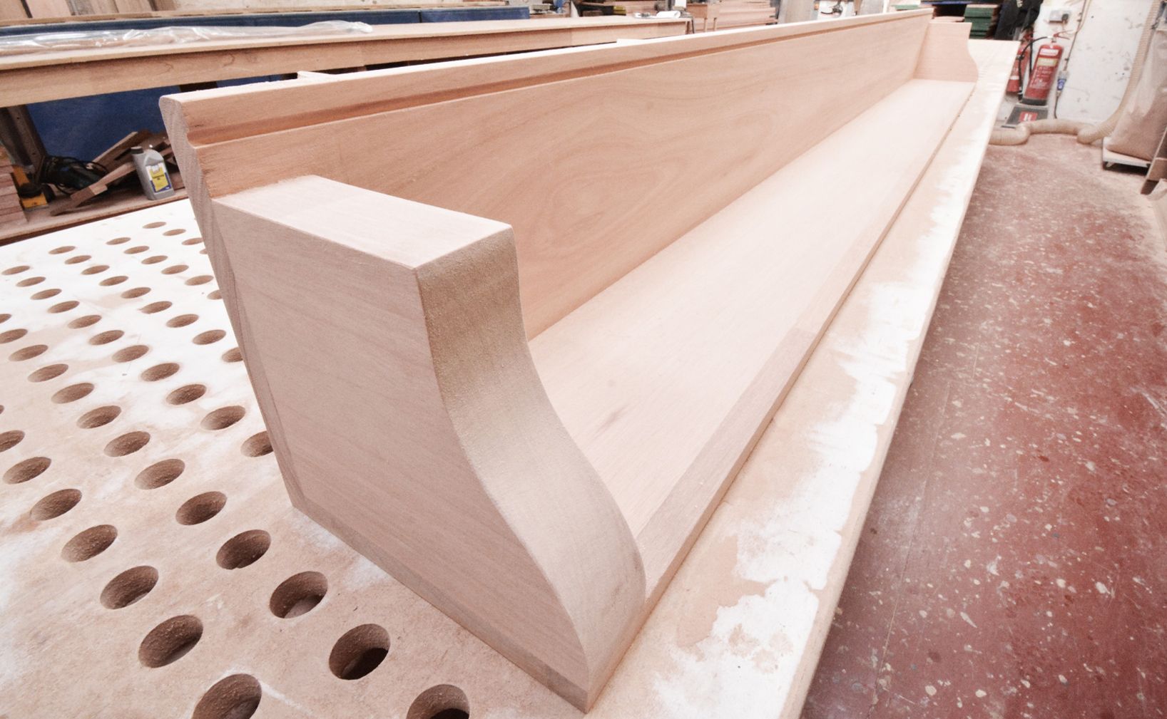 Traditional awning carpentry