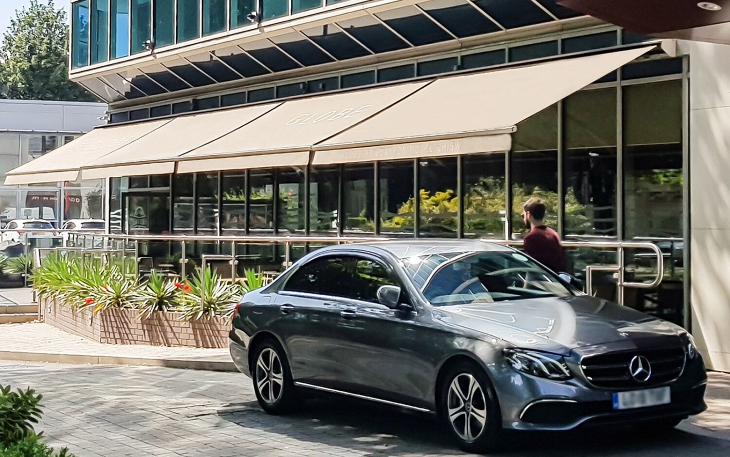 Awnings for hotels