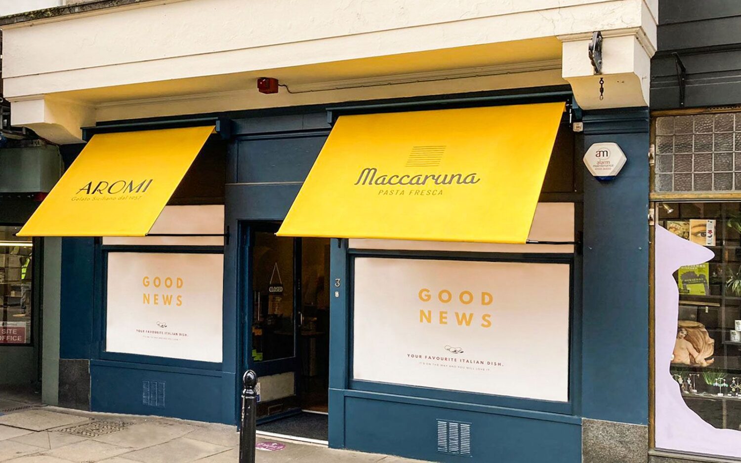 Marlesbury restaurant awnings