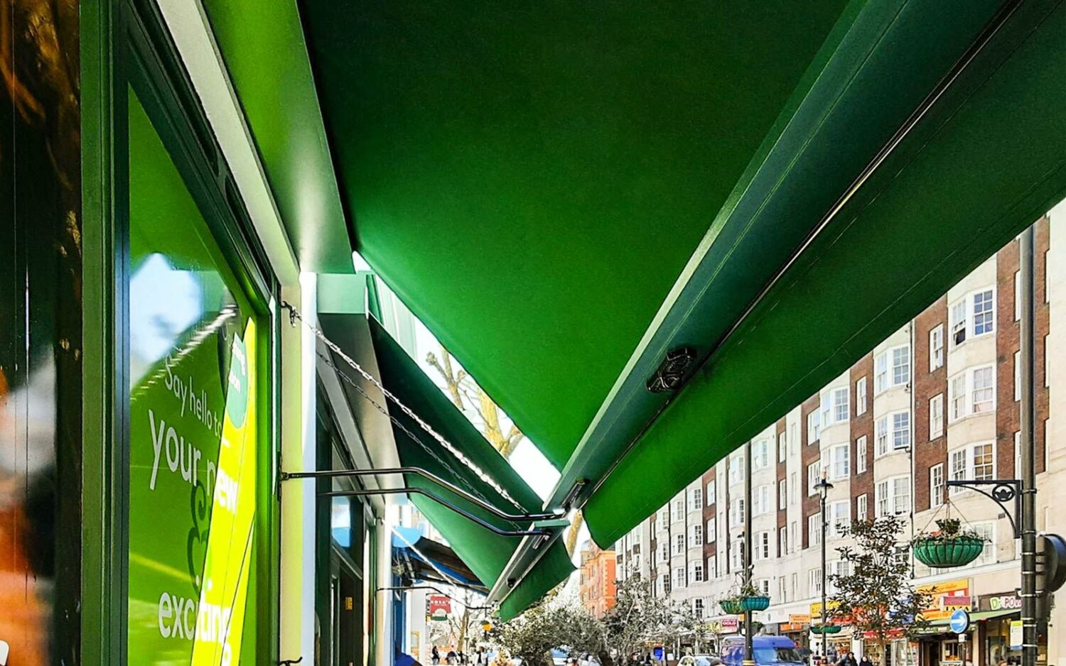 Commercial Victorian awning