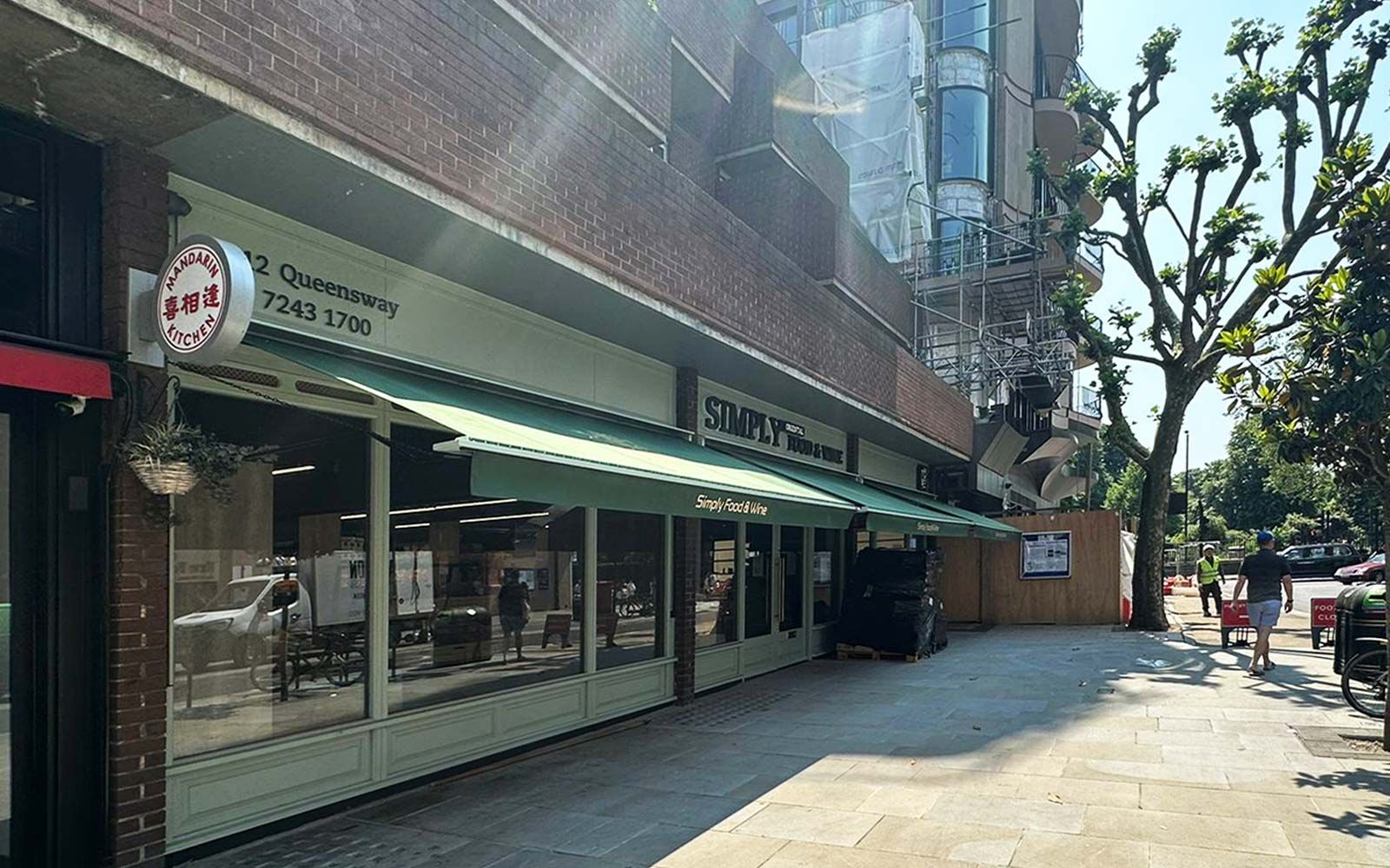 Deans Traditional Shop Awnings for Simply Oriental Foods, Queensway