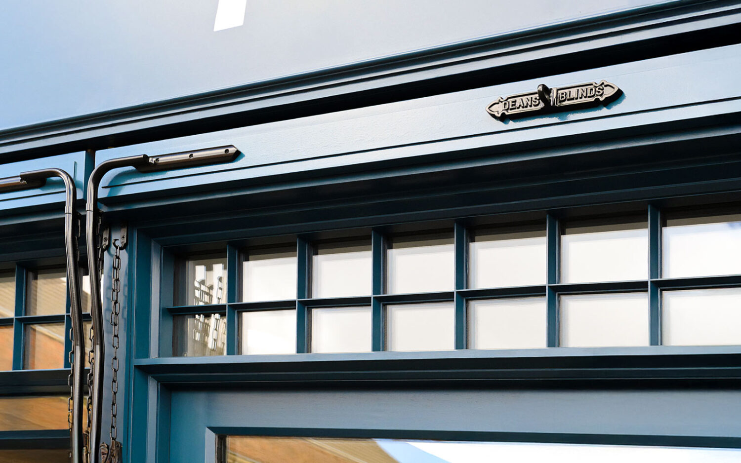 Blue Victorian Awning