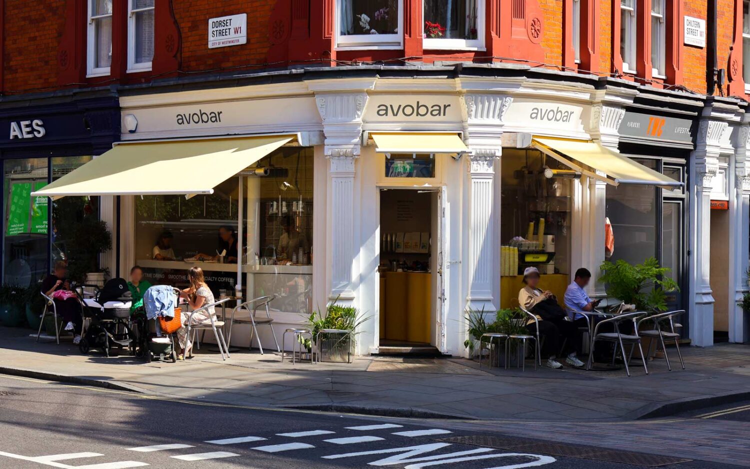 Classic Folding-Arm Awning, London
