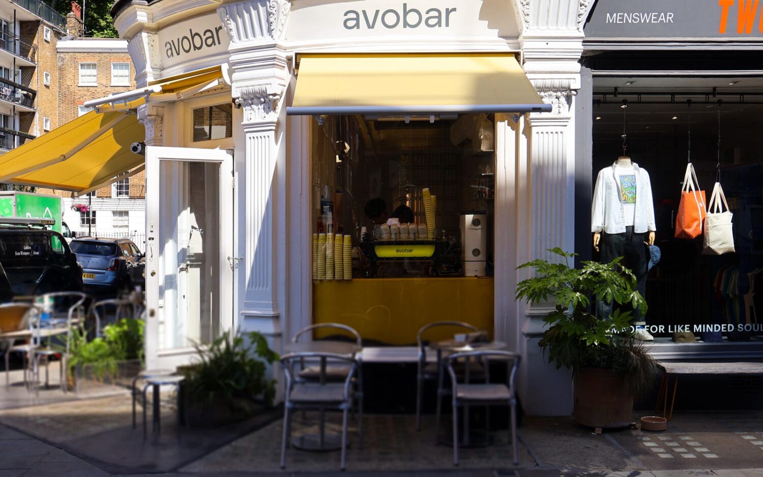 Classic Folding-Arm Awning, London