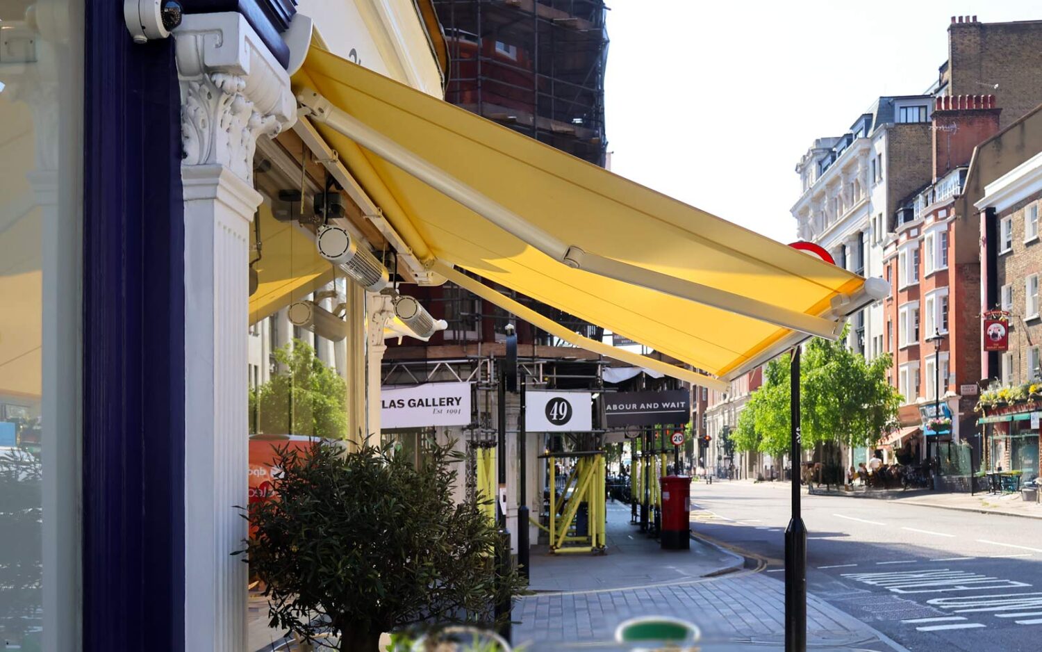 Classic Folding-Arm Awning, London