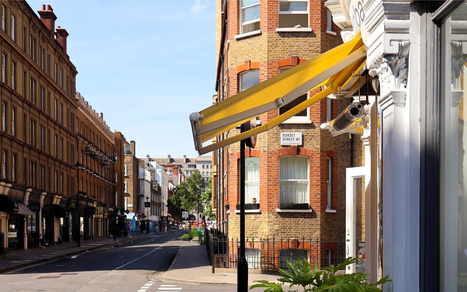 Classic Folding-Arm Awning, London
