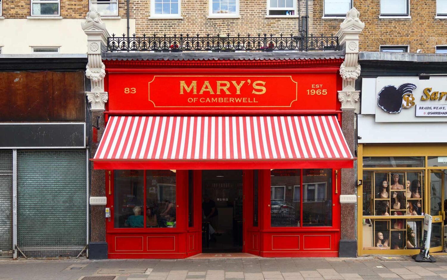 Shop-Fitted Traditional Awning