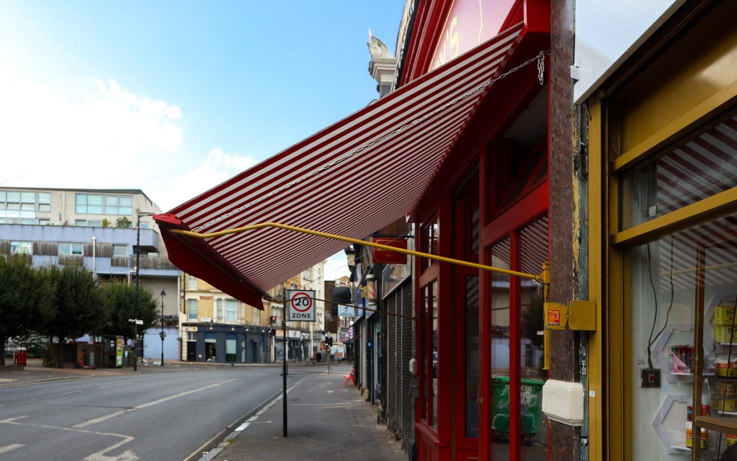 Shop-Fitted Traditional Awning